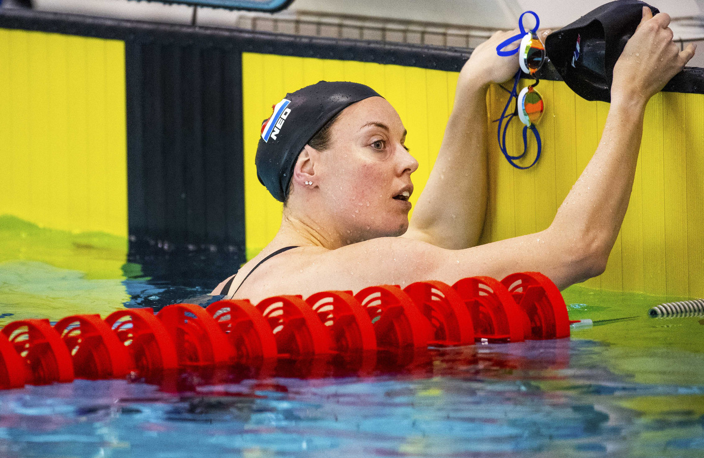 Femke Heemskerk na positieve test alweer in training in ...