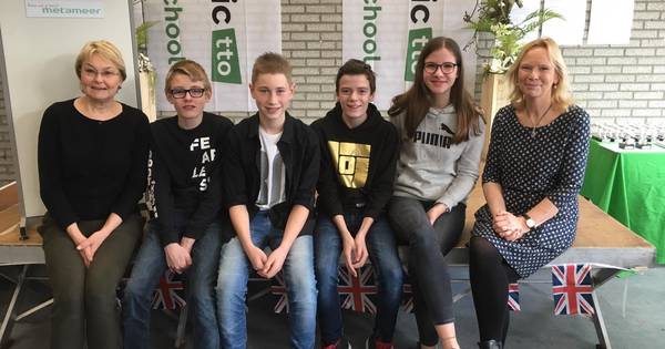 Leerlingen Metameer houden wedstrijd speechen: What makes the world go round?