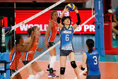 Deceptie voor volleybalsters in Apeldoorn