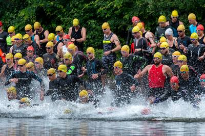 Peentjes zweten in Gendt: gaat de triatlon door met die hitte?