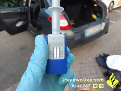 Franse automobilist aangehouden op A58 voor rijden onder invloed van drugs