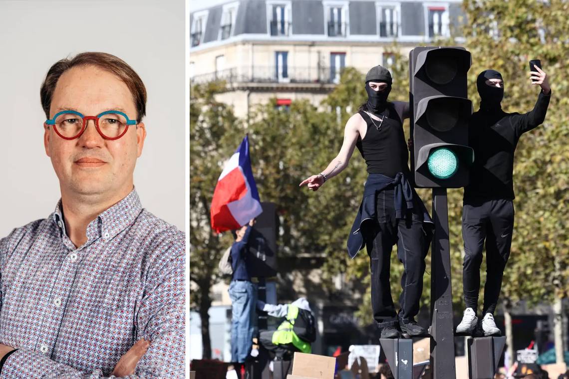 Elke nieuwe Franse rel is koren op de molen voor Le Pen, Poetin en Trump