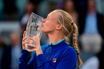 Bertens schrijft tennisgeschiedenis met toernooiwinst in Madrid
