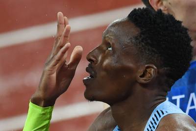 Nieuwe atletiekheld Makwala stunt met finale