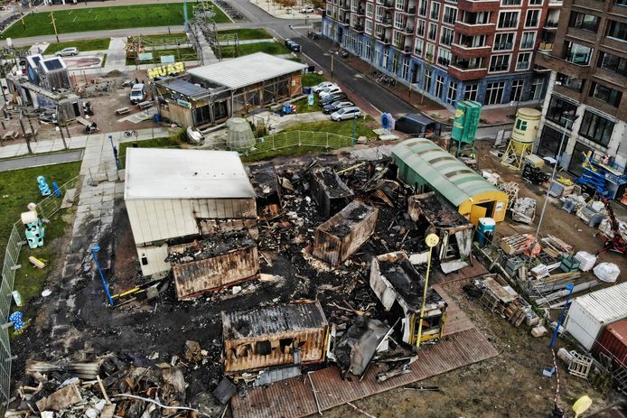 Door brand verwoest cultuurgebouw in Leidsche Rijn wordt ...