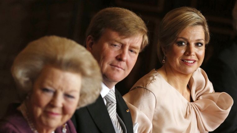 Jurk Maxima Ontworpen Door Edouard Vermeulen Van Natan De Morgen