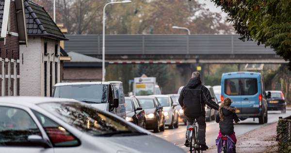 Politie zoekt naar vrouw die op haar fiets kinderen aanreed