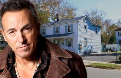Ouderlijk huis Bruce Springsteen staat te koop