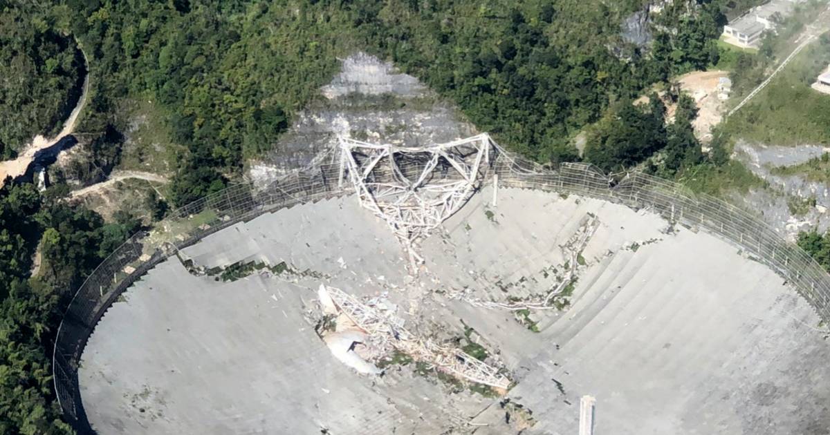 Although giant radio telescope Arecibo has collapsed, the site is not closing |  Abroad