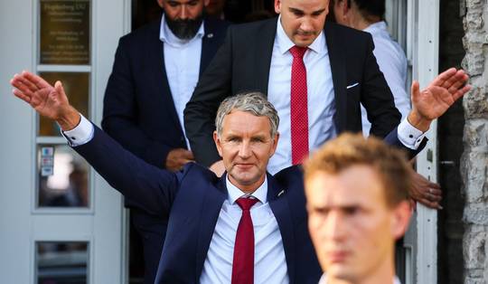 Extreemrechtse AfD voor het eerst de grootste partij in Oost-Duitse deelstaat Thüringen, volgens exitpolls