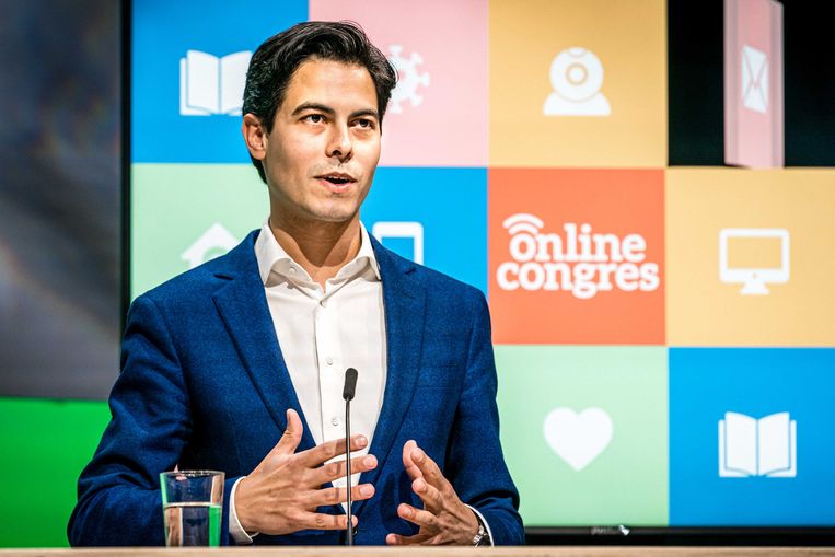 Rob Jetten mist reuring op coronacongres D66: 'Beetje saai ...