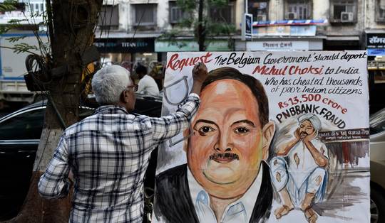 Mehul Choksi, brein achter grootste bankschandaal van India, zit vast in Antwerpen: ‘Ik denk niet dat hij veel in zijn cel zit’