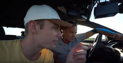 Enzo Knol ontkomt aan boete voor bumperkleven met peperdure Porsche