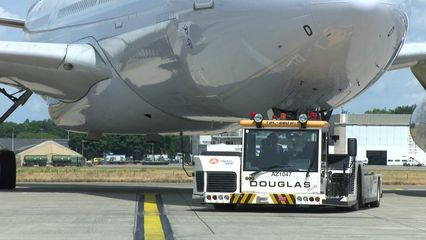 47. Course contre-la-montre sur le tarmac de l'aéroport