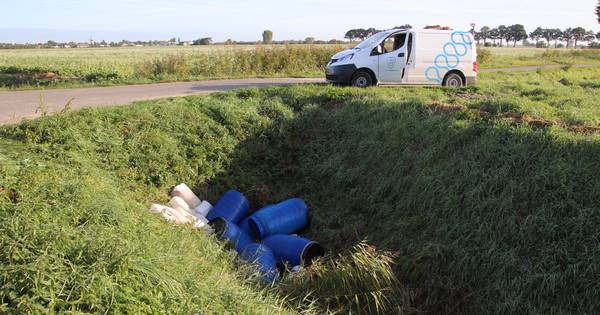 Weer drugsafval gedumpt op Tholen