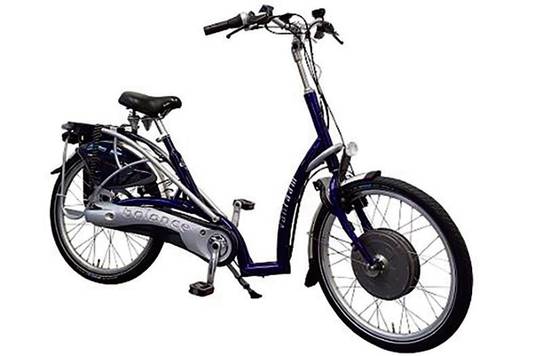 De lage-instapfiets Van Raam Balance