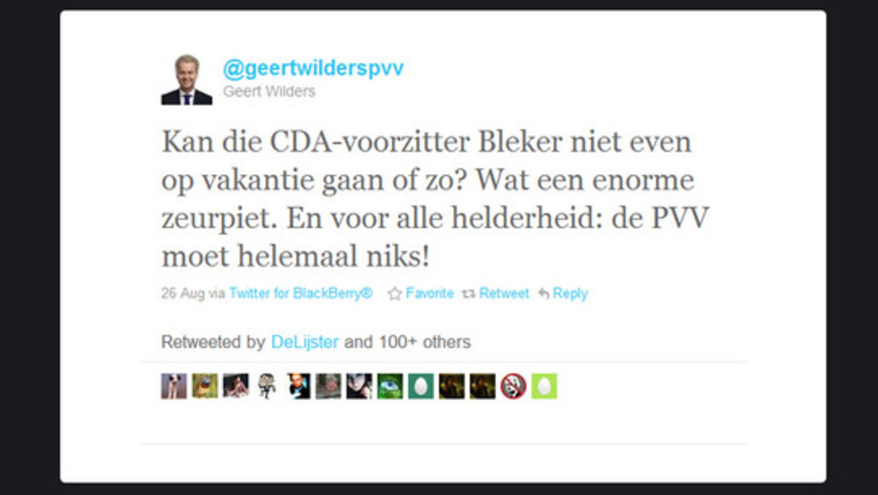 De 10 Van 10 De Meest Geruchtmakende Tweets Het Parool