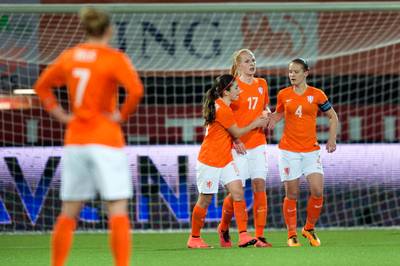 Oranjevrouwen winnen laatste oefenwedstrijd voor EK