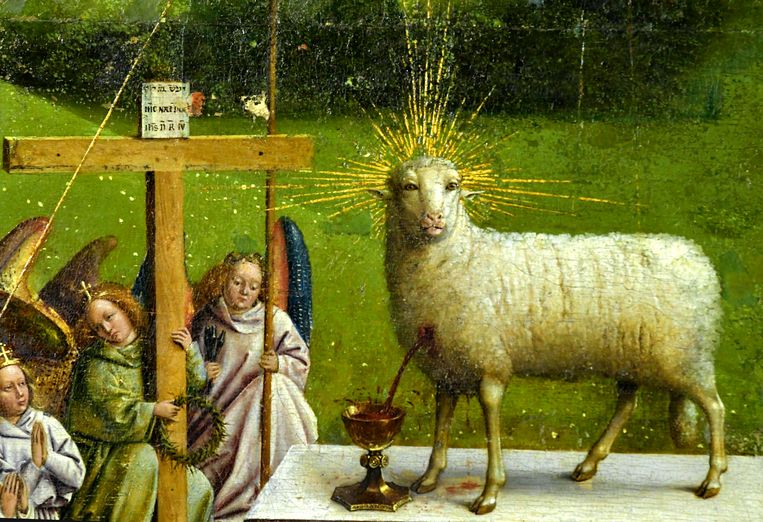 Het échte Lam Gods heeft menselijke trekken Binnenland Nieuws HLN