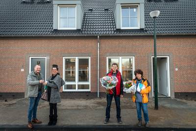 Sleuteloverdracht nieuwe woningen in Nijnsel