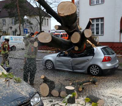 Zeker zes doden in Europa door storm Herwart