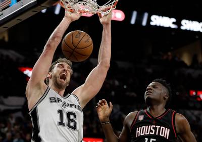 Gasol (37) voor 41 miljoen drie jaar langer bij San Antonio Spurs