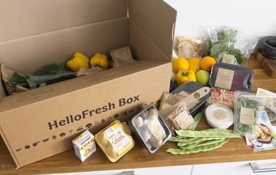 HelloFresh halverwege maand naar de beurs