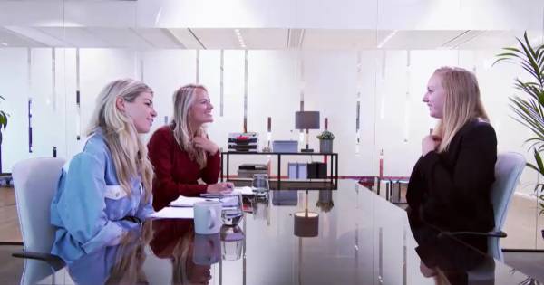 Zakelijke First Dates Kijker Is Getuige Van