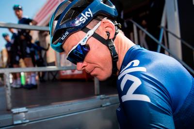 Schade valt mee bij gevallen Froome