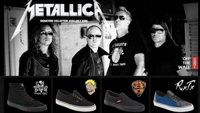 chaussure vans metallica chaussure vans metallica