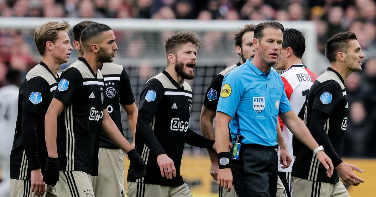 Makkelie Sunday Referee At Ajax Feyenoord Dutch Football Netherlands News Live