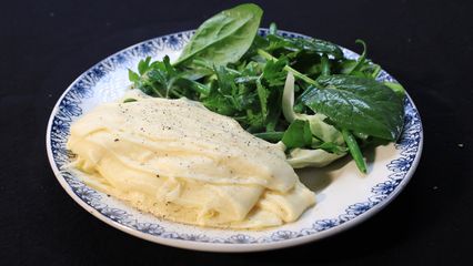 7. Aligot et salade verte