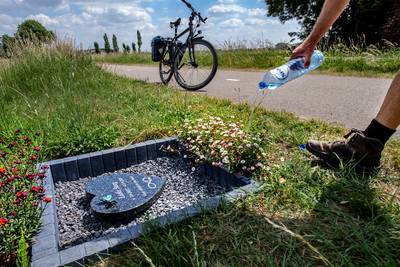 Bermmonumentje voor Millingse Lieke (11) langs Thornsestraat: 'Voor altijd in ons hart'