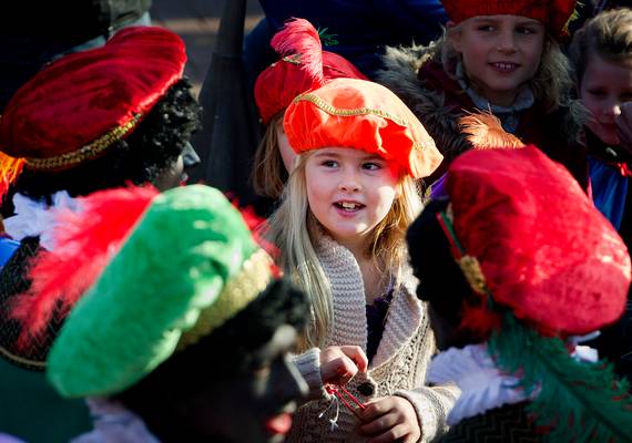Amalia en de Sint: de leukste kiekjes uit de oude doos