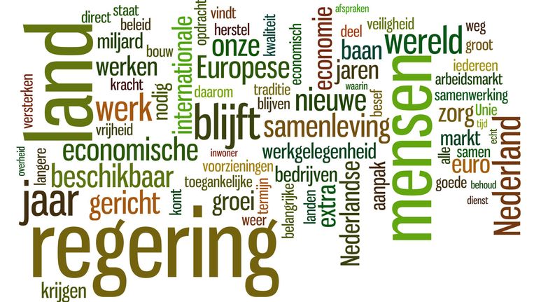 Troonrede Veiligheid, vrijheid en welvaart met elkaar