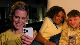 Dina steekt finalisten Ashley & Emiel een hart onder de riem