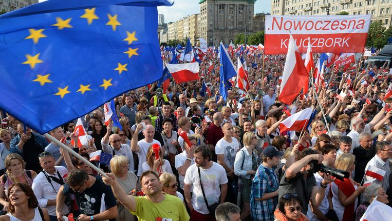 Duizenden Polen op straat voor vrijheid, gelijkheid en ...