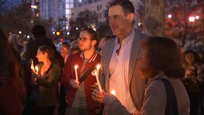 Honderden New Yorkers herdenken slachtoffers aanslag