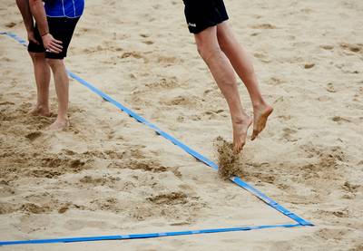 Braziliaanse beachvolleybalsters winnen in Den Haag