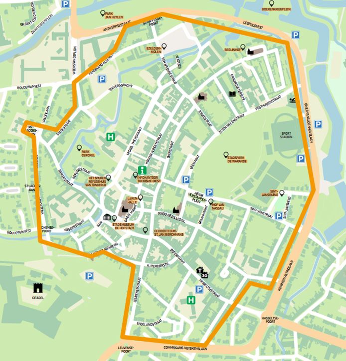 Binnenstad Diest wordt vanaf 20 september één grote fietszone | Diest ...