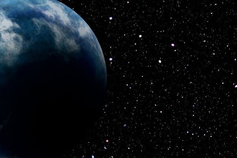 De solitaire planeet bevindt zich op zo'n 20 lichtjaren van de aarde.
