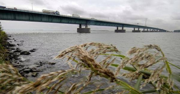 A29 komend weekend dicht richting Bergen op Zoom door werkzaamheden Haringvlietbrug