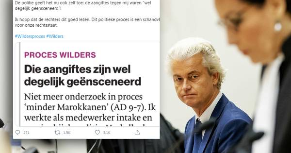 Wilders Maakt Goede Sier Met Ingezonden Brief Ex Agente Maar Bestaat Zij Wel Binnenland Destentor Nl