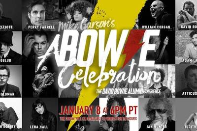 Beroemde artiesten werken op 8 januari samen voor uniek eerbetoon aan David Bowie