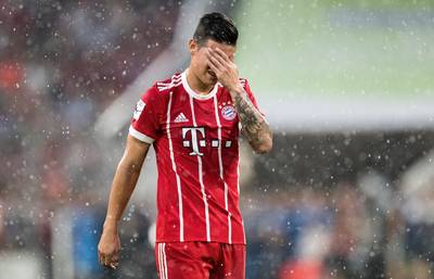 Bayern moet het bij competitiestart doen zonder James Rodríguez
