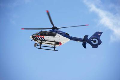 Politie vangt Nijmeegse inbreker met een helikopter