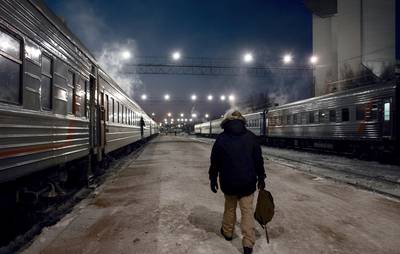 Met de trein door winters Siberië: uitstappen op plekken waar geen perron is