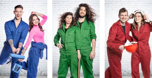 En ze verbouwden nog lang en gelukkig? Zo sneuvelt je relatie niet op de werf. Relatietherapeut: “Trek lingerie aan onder je overall”