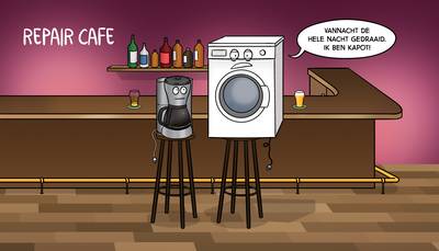 Kapotte elektronica: weg ermee of repareren?