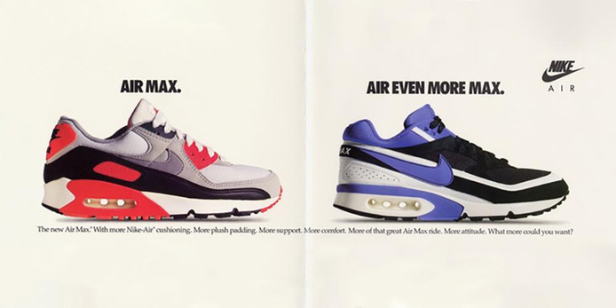 Nike Air Max, 30 ans de culte, de pénurie et de rhabillage Nike Air Max, 30 ans de culte, de pénurie et de rhabillage